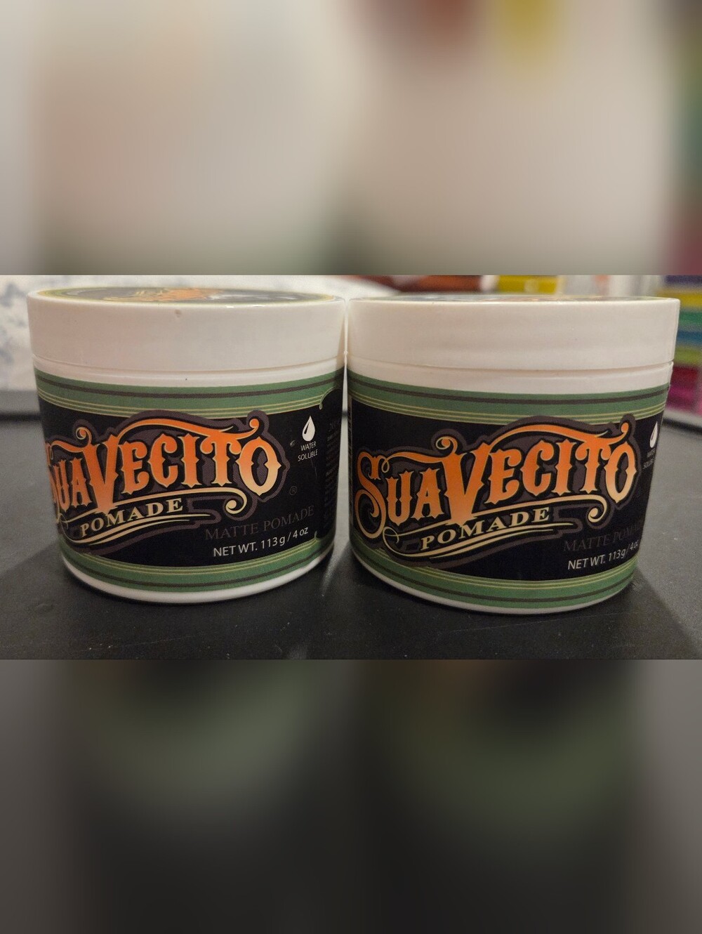 Brand NEW! 2 Containers Suavecito Pomade Matte